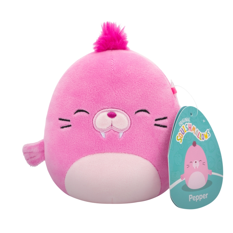 Squishmallows Mystery Squad W20 Paslaptingas Pliušinis Gyvūnėlis, 12 cm