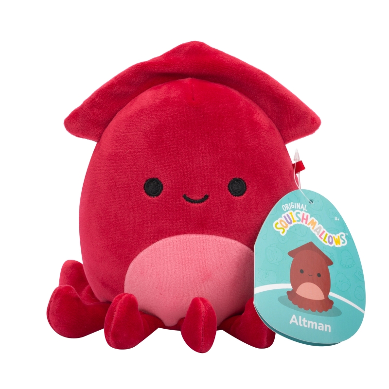 Squishmallows Mystery Squad W20 Paslaptingas Pliušinis Gyvūnėlis, 12 cm