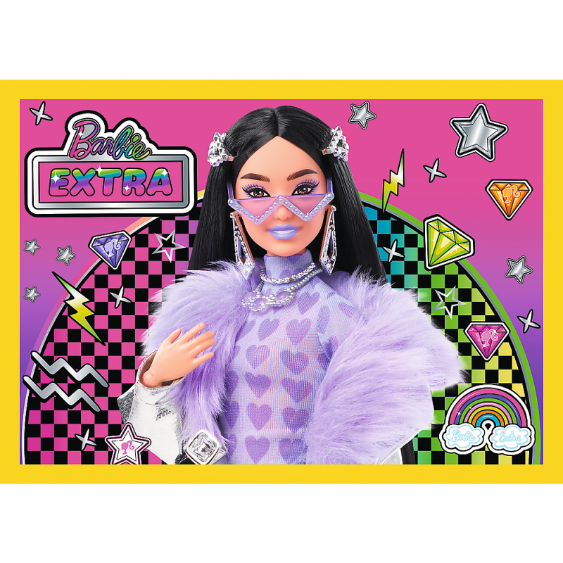 Trefl Barbie 4 Dėlionių Rinkinys