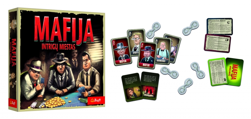 Trefl Žaidimas Mafija: Intrigų Miestas, Lt