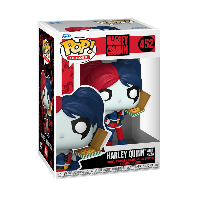 Funko Pop! Vinilinė Figūrėlė: Dc - Harley Quinn With Pizza