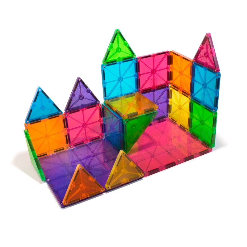 Magna-Tiles Magnetinis Permatomas Konstruktorius, 32 Det.
