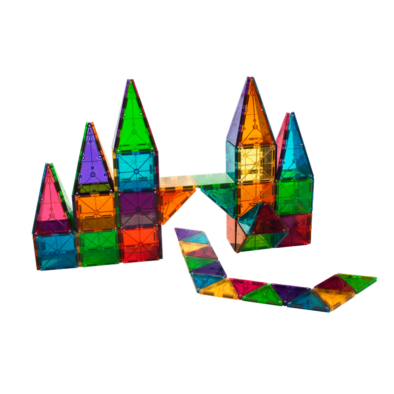 Magna-Tiles Konstruktorius Spalvos, 100 Det.