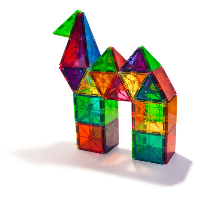 Magna-Tiles Konstruktorius Spalvos, 100 Det.