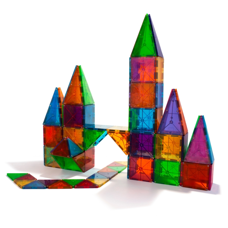 Magna-Tiles Konstruktorius Spalvos, 100 Det.