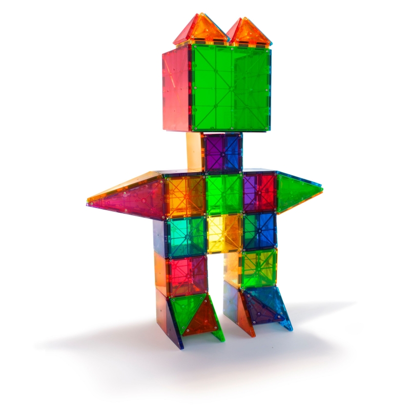 Magna-Tiles Konstruktorius Spalvos, 100 Det.