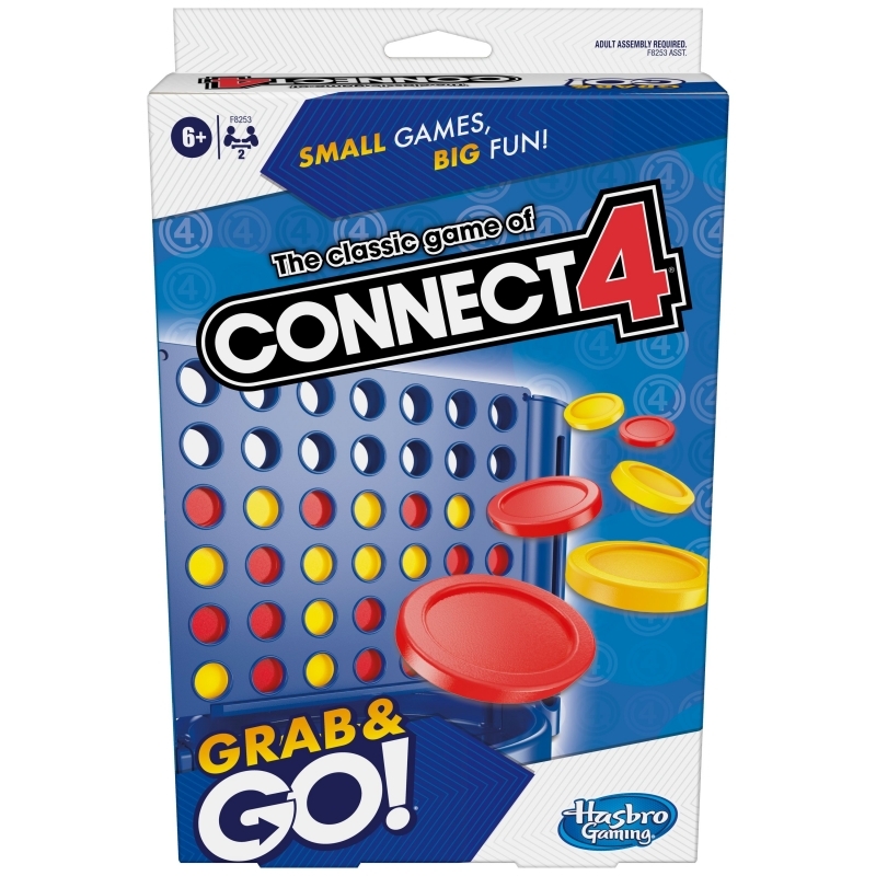 Grab And Go Kelioninis Žaidimas Connect 4