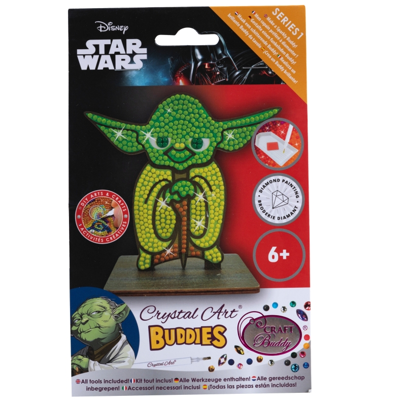 Star Wars Crystal Art Figūrėlė Yoda