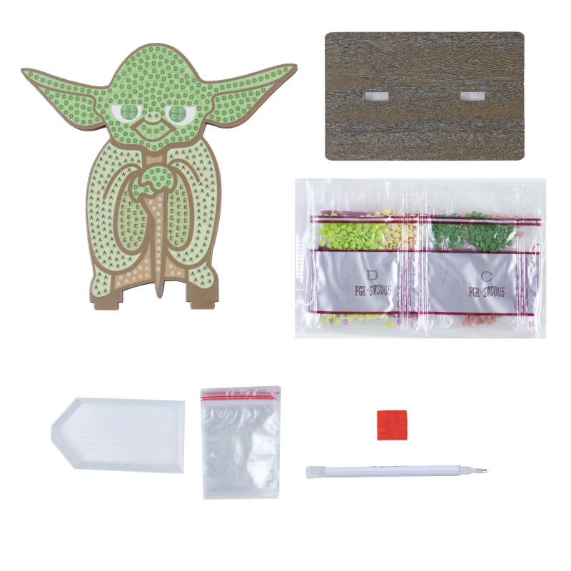 Star Wars Crystal Art Figūrėlė Yoda