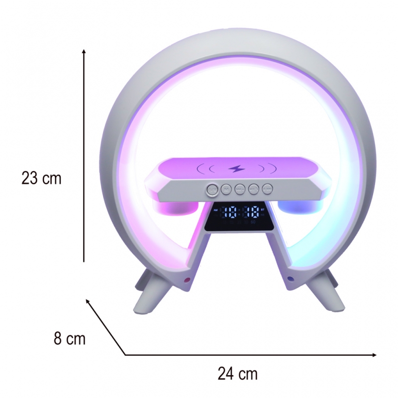 LED Lempa 4 In 1, Balta