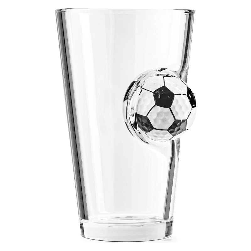 Stiklinė Įstrigęs Futbolo Kamuolys