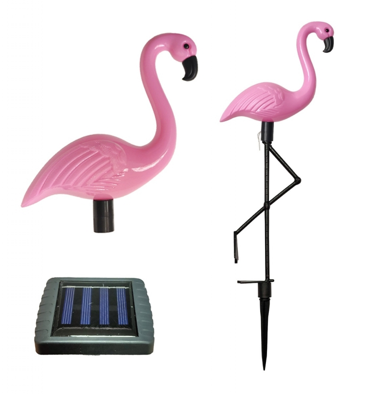 Saulės Šviestuvas Flamingas, 3 Vnt.