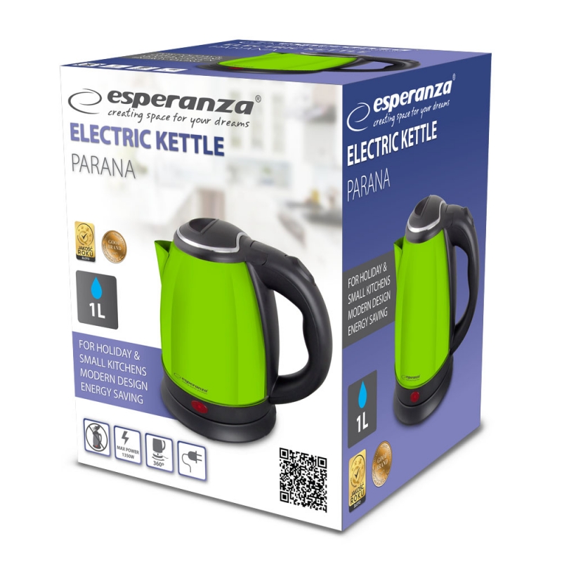Elektrinis Virdulys Esperanza, 1 l, 1350 W