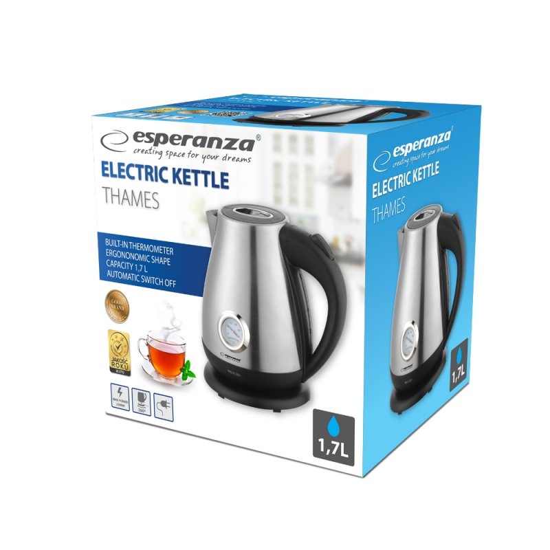 Elektrinis Virdulys Esperanza, 1,7 l, 2200 W