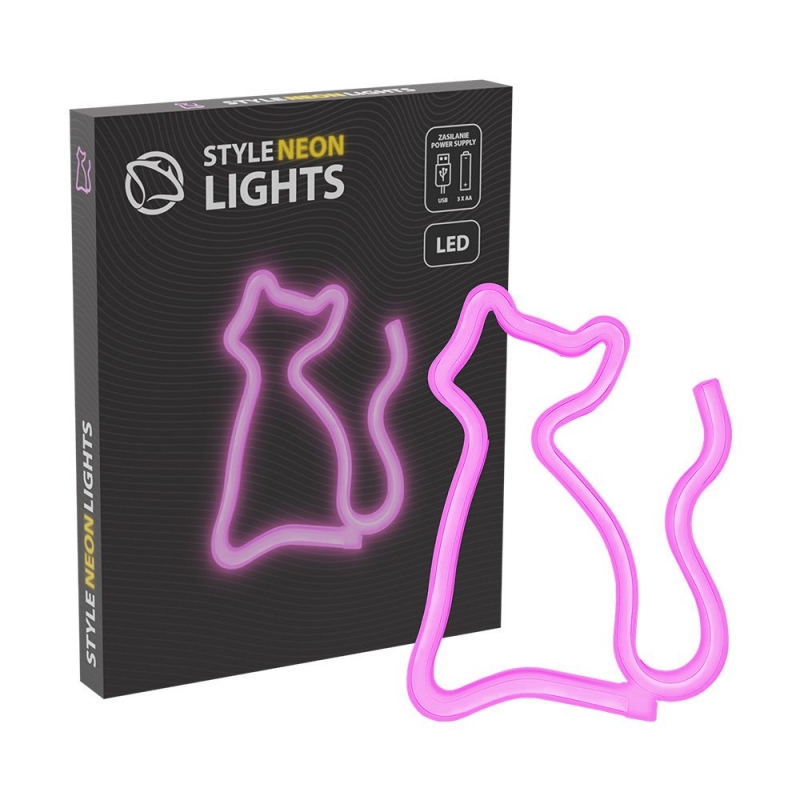 Sieninis Neoninis Šviestuvas Manta, 5 W