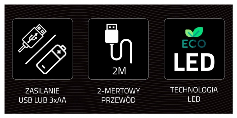 Sieninis Neoninis Šviestuvas Manta, 5 W