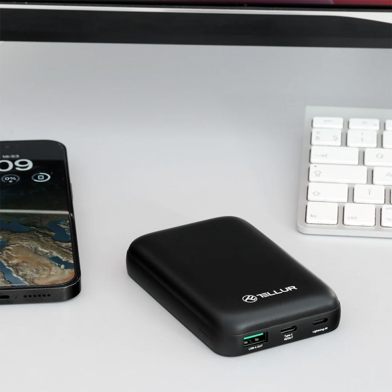 Išorinė Baterija Tellur, 10000 mAh