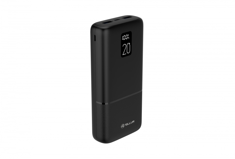 Išorinė Baterija Tellur, 20000 mAh