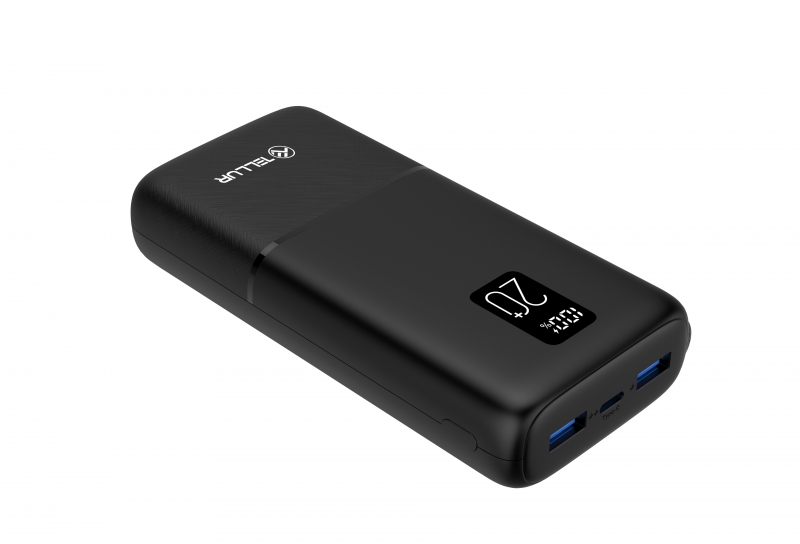 Išorinė Baterija Tellur, 20000 mAh