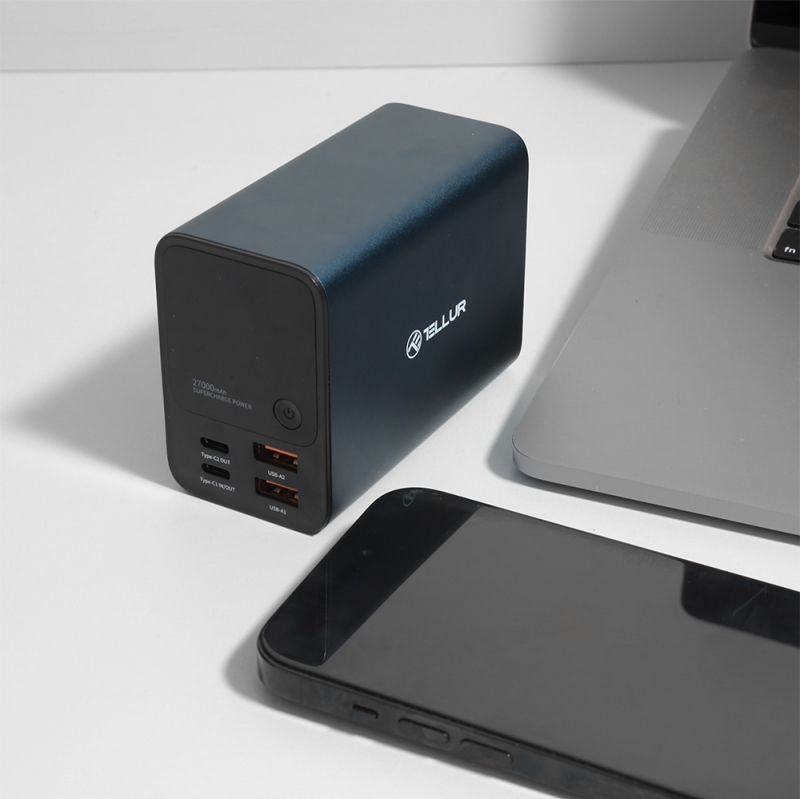 Išorinė Baterija Tellur, 27000 mAh