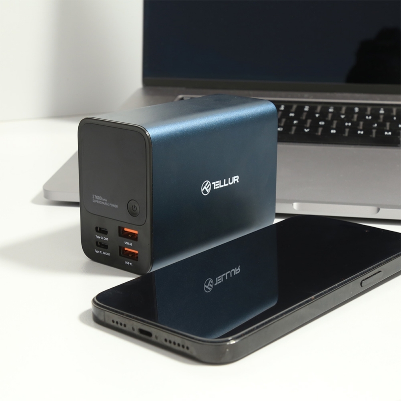Išorinė Baterija Tellur, 27000 mAh