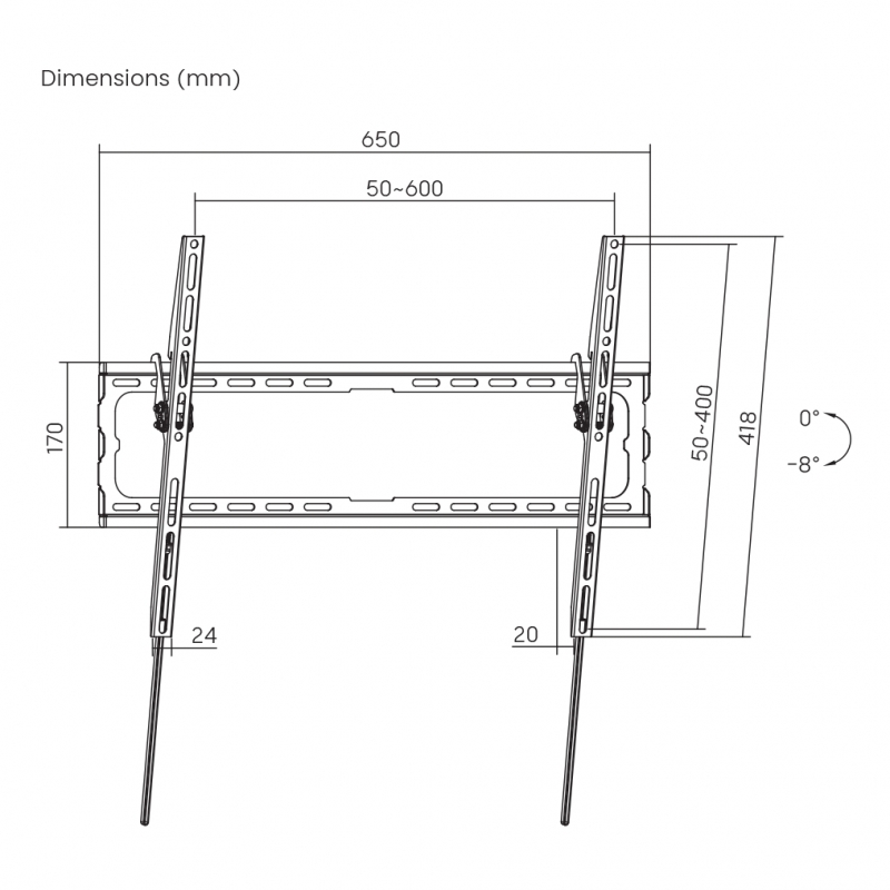 TV Laikiklis Sbox S2837