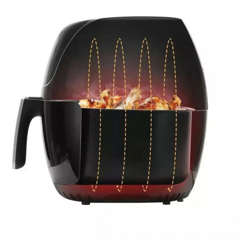 Oro Gruzdintuvė Klausberg, 1400 W, 4,5 l, Juoda
