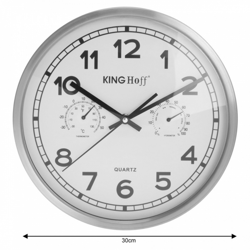 Laikrodis Kinghoff, 30 cm
