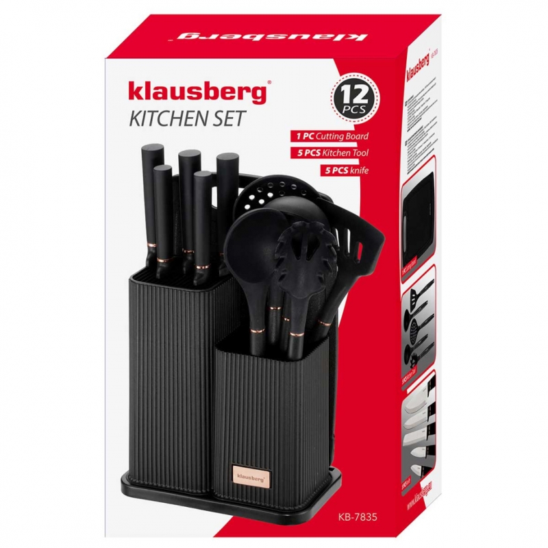 Virtuvės Įrankių Rinkinys Klausberg, 5 vnt