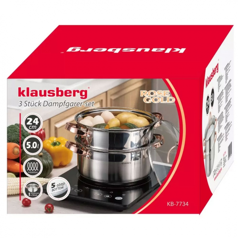 Garų Poodas Klausberg, 24 cm, 5 l
