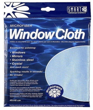 Mikropluošto šluostė langams valyti Smart Window Cloth