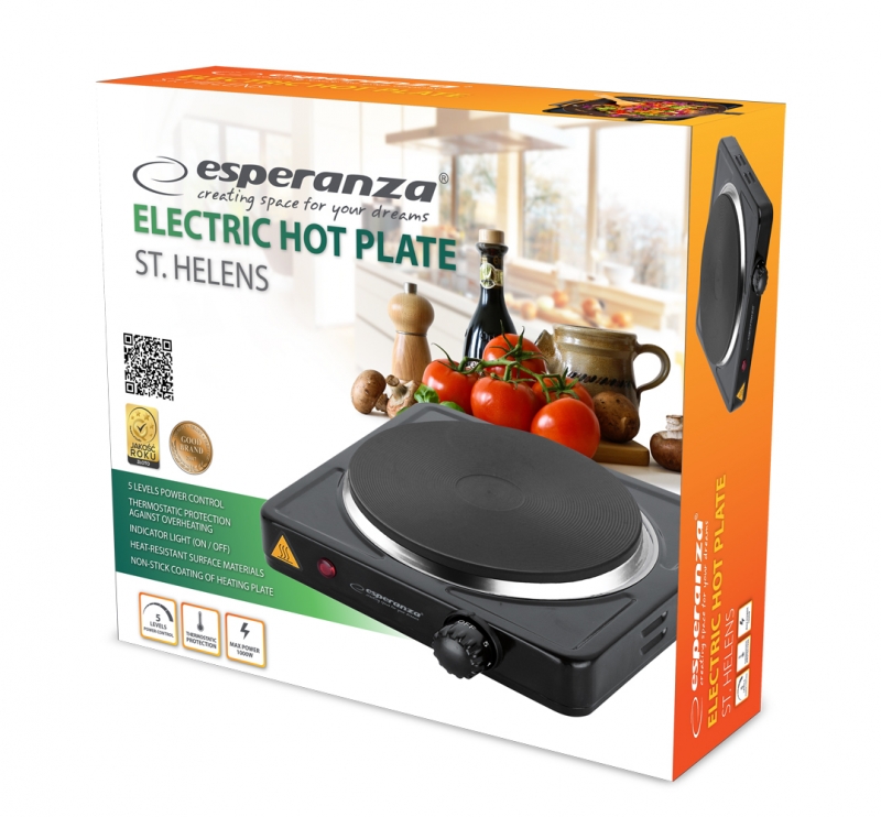 Elektrinė Viryklė Esperanza 1000 W