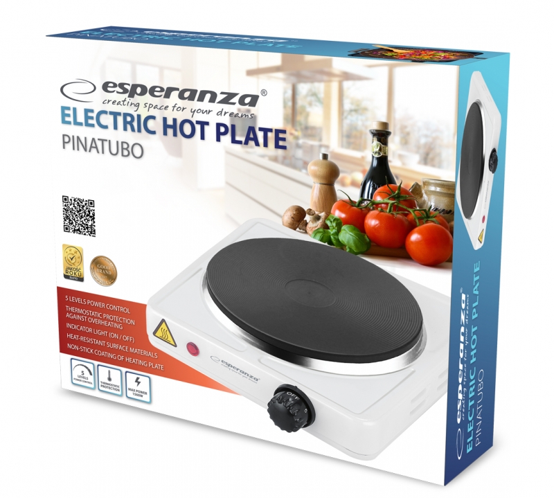 Elektrinė Viryklė Esperanza, 1500 W