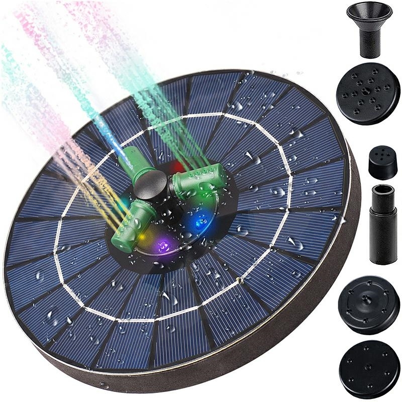 Plaukiojantis Saulės Fontanas, Rgb