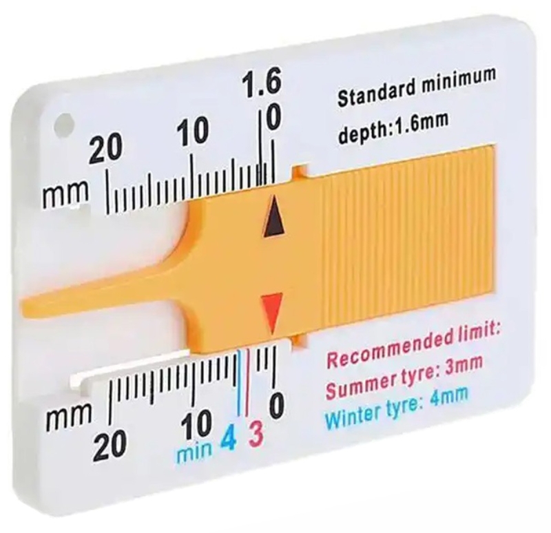 Padangų Protektoriaus Gylio Matuoklis