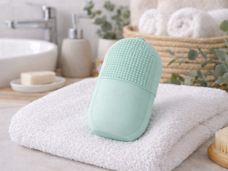 Silikoninis Ledo Ritinelis Veido Masažuoklis