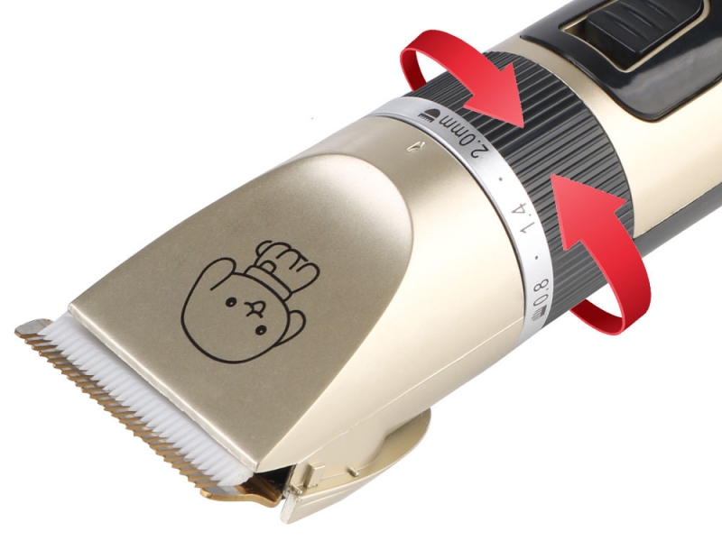 Akumuliatorinė Augintinių Kirpimo Mašinėlė Su Priedais