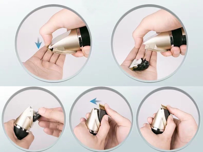 Akumuliatorinė Augintinių Kirpimo Mašinėlė Su Priedais