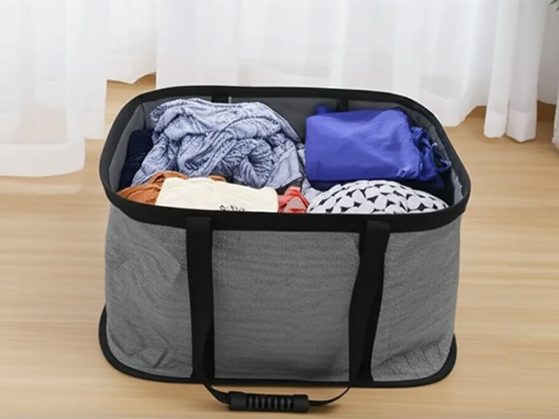 Sulankstoma Krepšys Skalbiniams, 54 x 37 x 23 cm