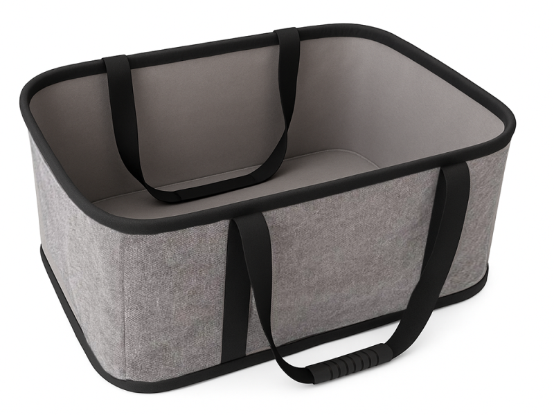 Sulankstoma Krepšys Skalbiniams, 54 x 37 x 23 cm