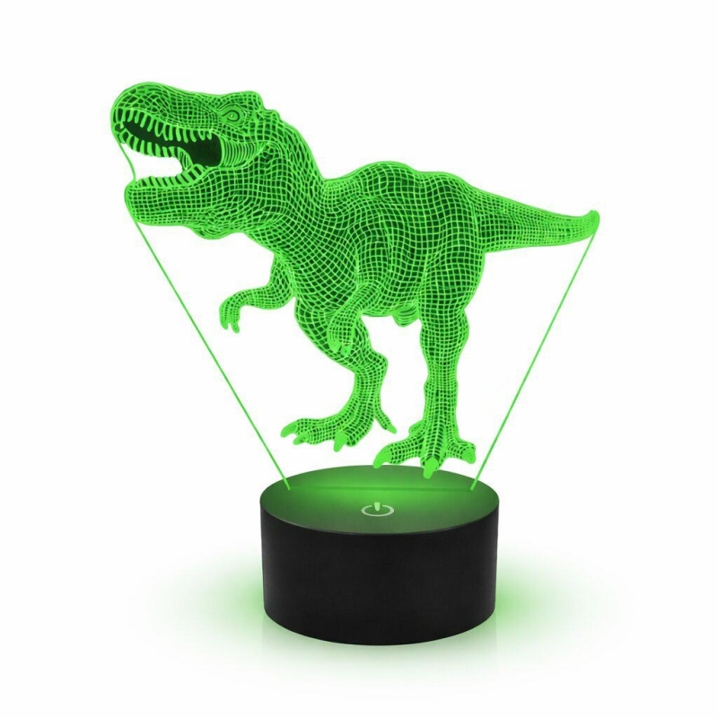 3D Naktinė Lempa Dinozauras