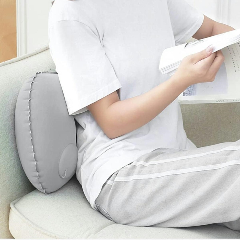 Pripučiama Pagalvė, 43 x 28 x 10 cm, Pilka