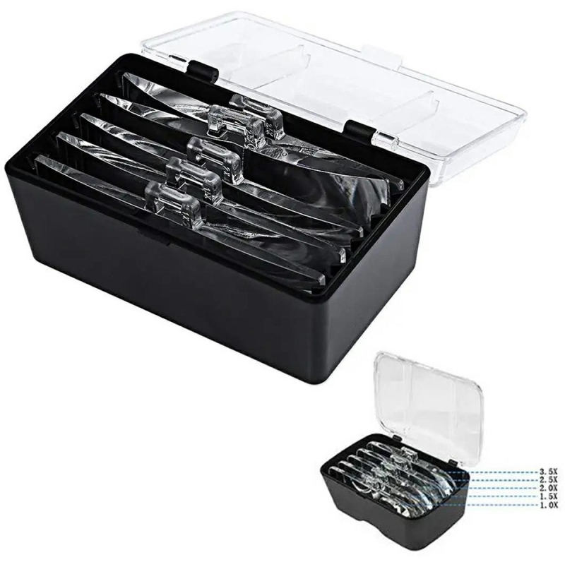 Didinamieji Akiniai Su Apšvietimu Ant Galvos