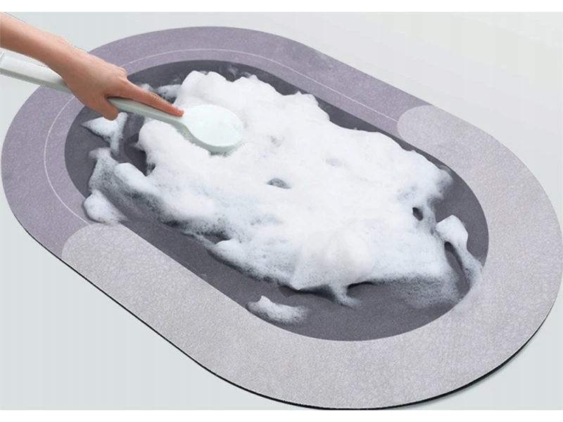 Greitai Džiūstantis Vonios Kilimėlis, 58 x 38 cm, Mėlynas