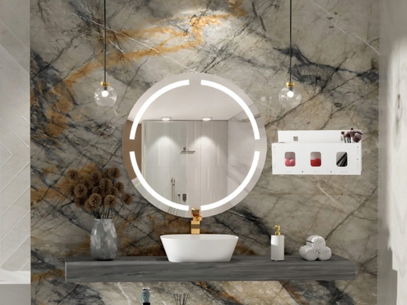 Pakabinama Vonios Lentyna, Balta