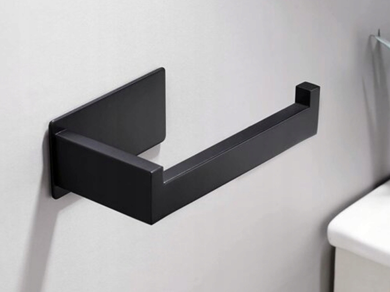 Priklijuojamas Tualetinio Popieriaus Laikiklis, Juodas