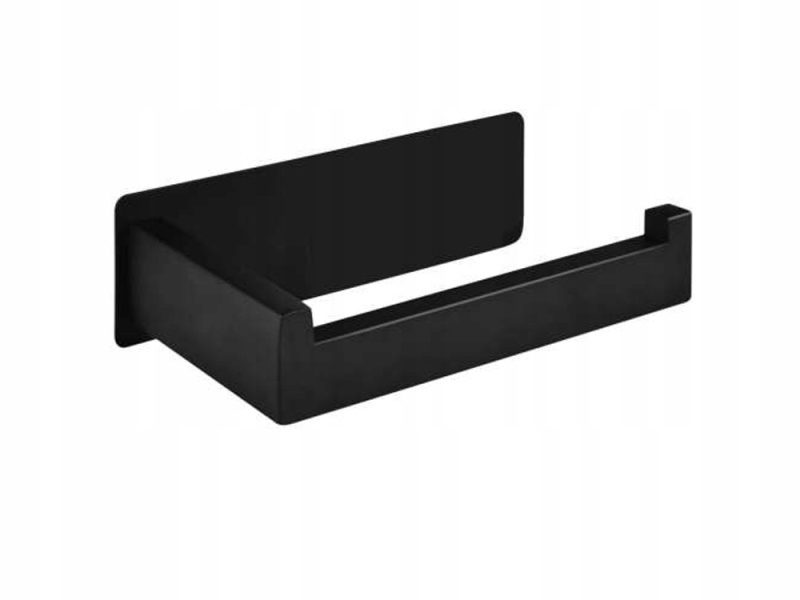 Priklijuojamas Tualetinio Popieriaus Laikiklis, Juodas