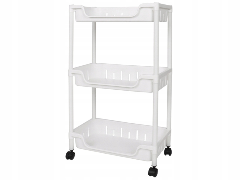 Mobili Lentyna Ant Ratukų, 3 Aukštų, Balta