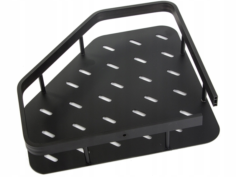 Vonios Kambario Kampinė Lentyna, Juoda