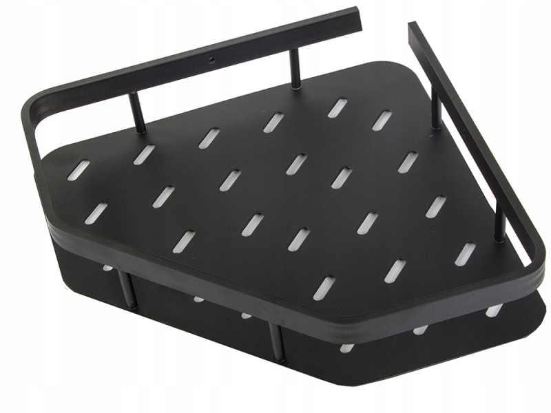 Vonios Kambario Kampinė Lentyna, Juoda